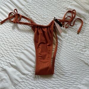 Victoria secret orange shine swim bottom